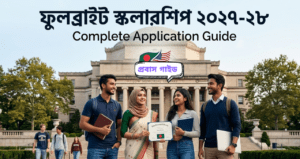 ফুলব্রাইট স্কলারশিপ ২০২৭" লিখে দিন।