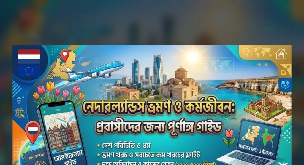 নেদারল্যান্ডস ভ্রমণ, নেদারল্যান্ডস ভিসা, ডাচ কর্মসংস্থান, ইউরোপের প্রবাস জীবন, নেদারল্যান্ডস বেতন কাঠামো,