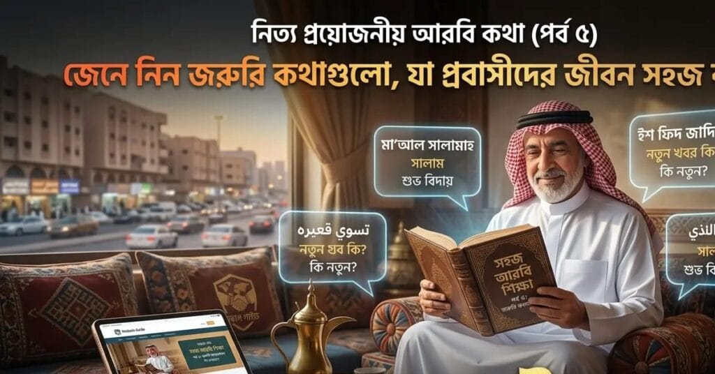 আরবী ভাষা শিক্ষা সৌদি