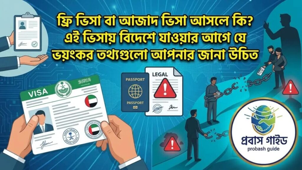 সৌদি আরবে ফ্রি ভিসা বা আযাদ ভিসা কি বিস্তারিত